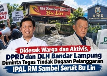 Noperwan AB dan Taufik Desak DLH-DPRD Bandar Lampung Tegas Sikapi Dugaan Pelanggaran IPAL