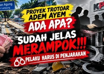 Dugaan Korupsi Proyek Trotoar Rp21,7 Miliar, Reformasi Rakyat Desak KPK dan Kejagung