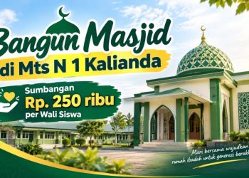 Polemik Sumbangan Masjid MTsN 1 Kalianda, Aturan Komite Sekolah Jadi Sorotan