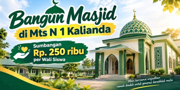 Polemik Sumbangan Masjid MTsN 1 Kalianda, Aturan Komite Sekolah Jadi Sorotan