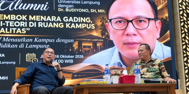 Alumni Sulit Akses Birokrasi Kampus, Budiono Ingin Unila Lebih Terbuka