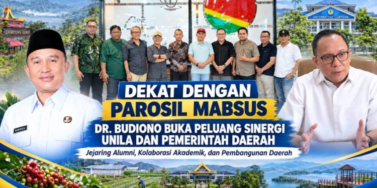 Dari Jejaring Alumni ke Pembangunan Daerah, Dr. Budiono Bertemu Parosil Mabsus