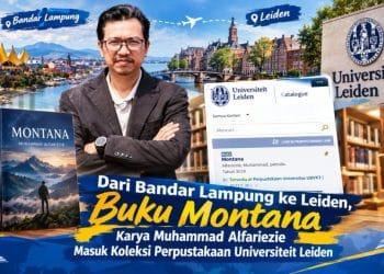 Sastra dari Bandar Lampung Menembus Eropa, Montana Karya Muhammad Alfariezie Tercatat di Leiden