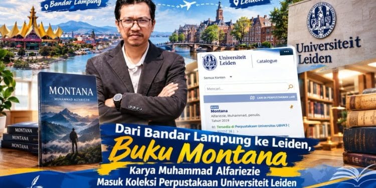 Sastra dari Bandar Lampung Menembus Eropa, Montana Karya Muhammad Alfariezie Tercatat di Leiden
