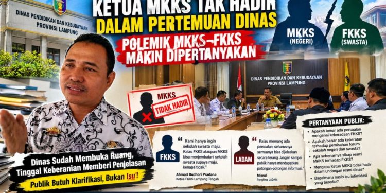 Polemik FKKS Lampung Tengah: Dialog Dibuka, Klarifikasi Ketua MKKS Dinanti