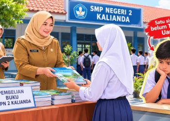 Dana Pengembalian Buku SMPN 2 Kalianda dari Mana? Ini Penjelasan Kepsek