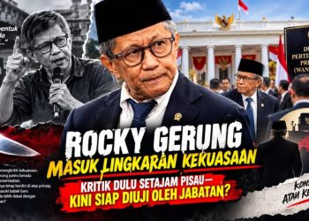 Dulu Keras terhadap Penguasa, Kini Rocky Gerung Menghadapi Ujian Paling Besar