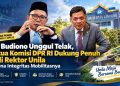 Dari Kemitraan hingga Integritas, Dukungan untuk Dr. Budiono Jadi Sorotan Pilrek Unila
